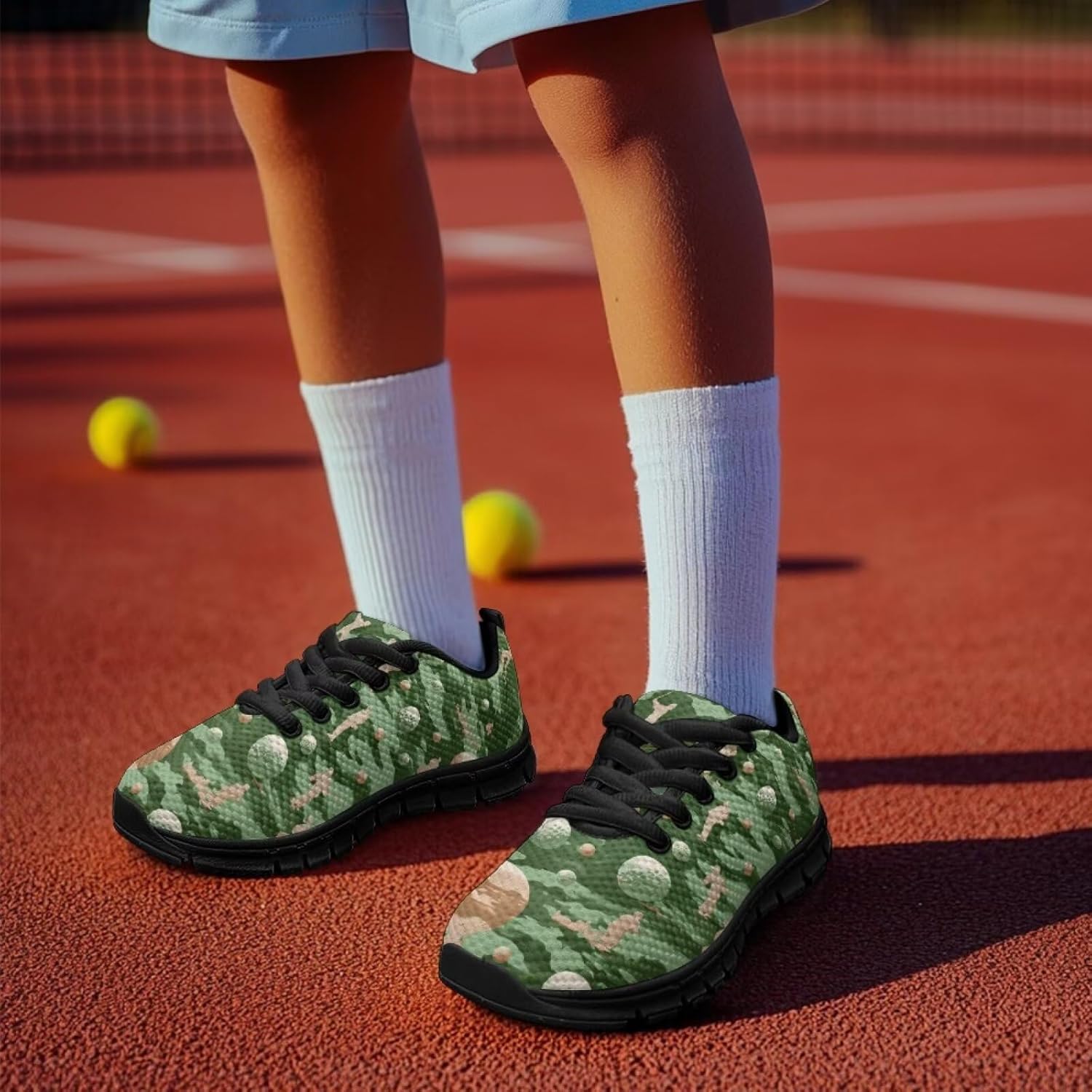 Kids Shoes for Boys Girls Running Sneakers Capybara Athletic Fitness Tennis Shoes Lightweight Lace Up Sneakers