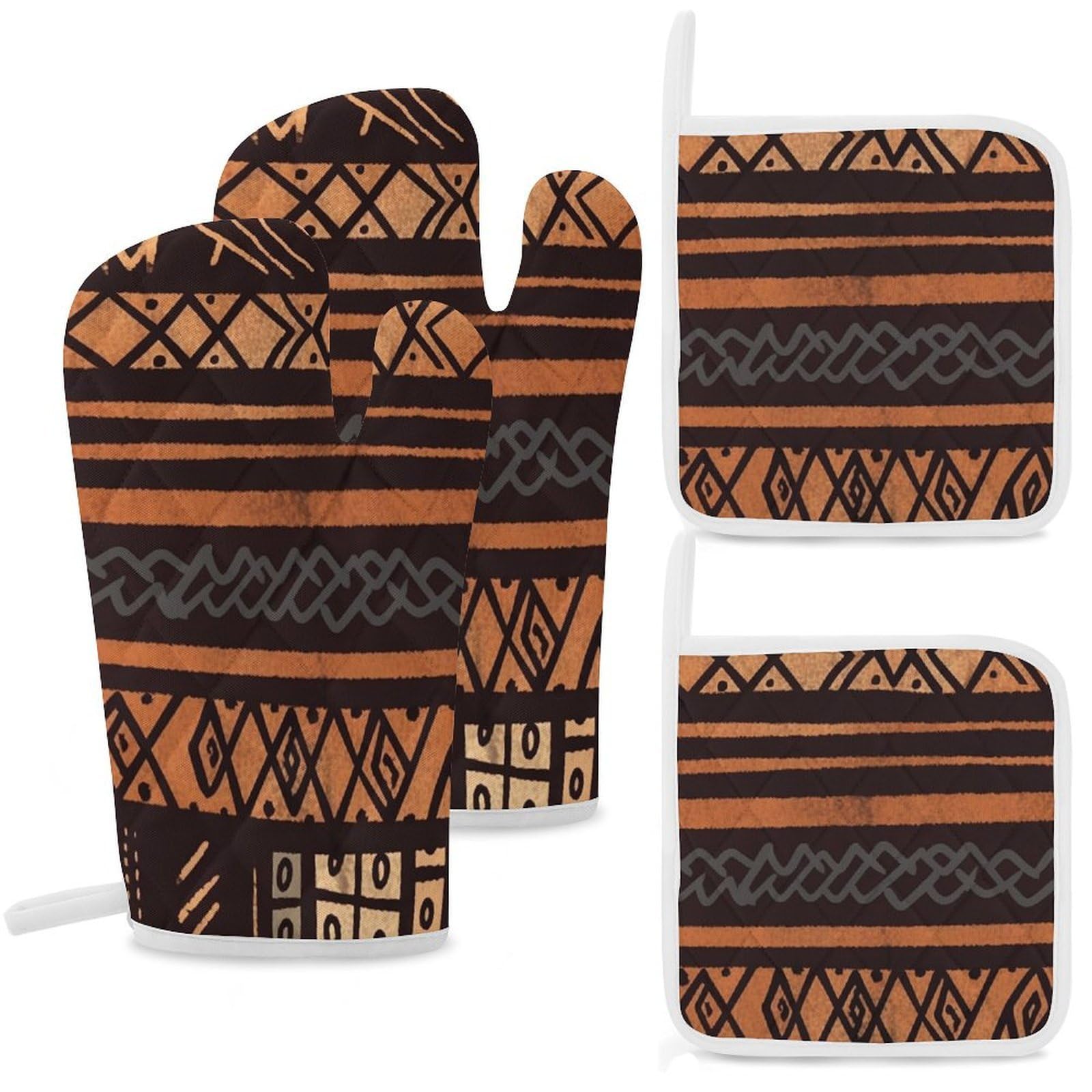 Gants de cuisine et maniques style africain : le cadeau de cuisine idéal pour les passionnés
