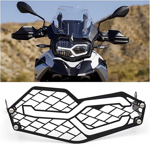 Miniatura 3 de YNTIME for BMW F850GS F750GS F 850 GS F 750 GS Motorcycle Headlight Grille Cover (Color  Clear)