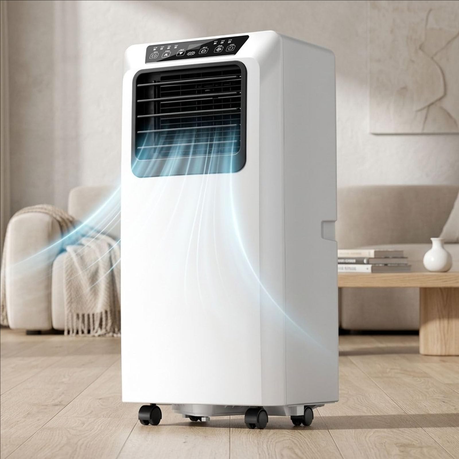 Portable Air Conditioners, 3-in-1 AC Unit Cools with Remote Control 1300W
