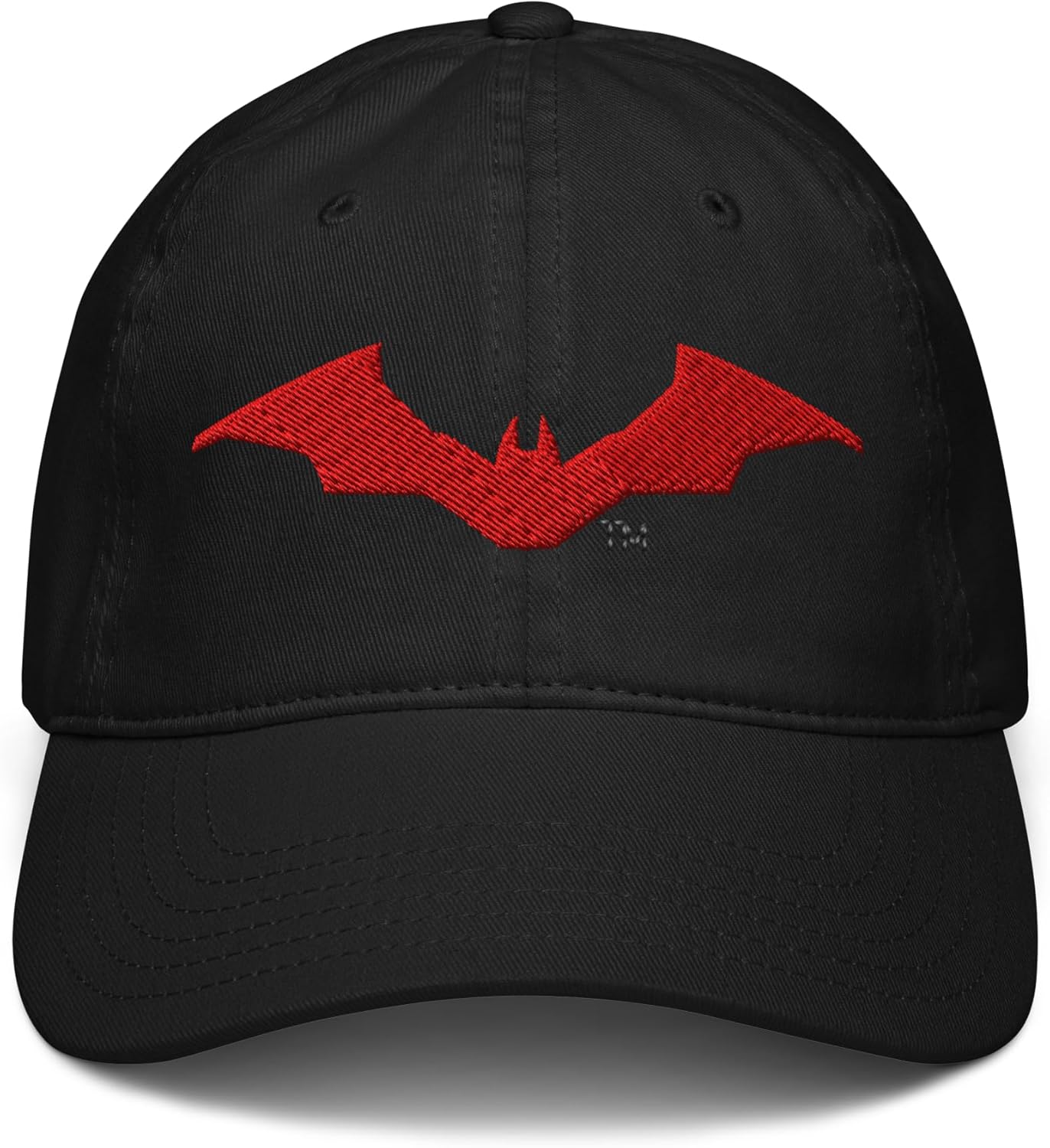 Batman Red Logo Adjustable Baseball Hat