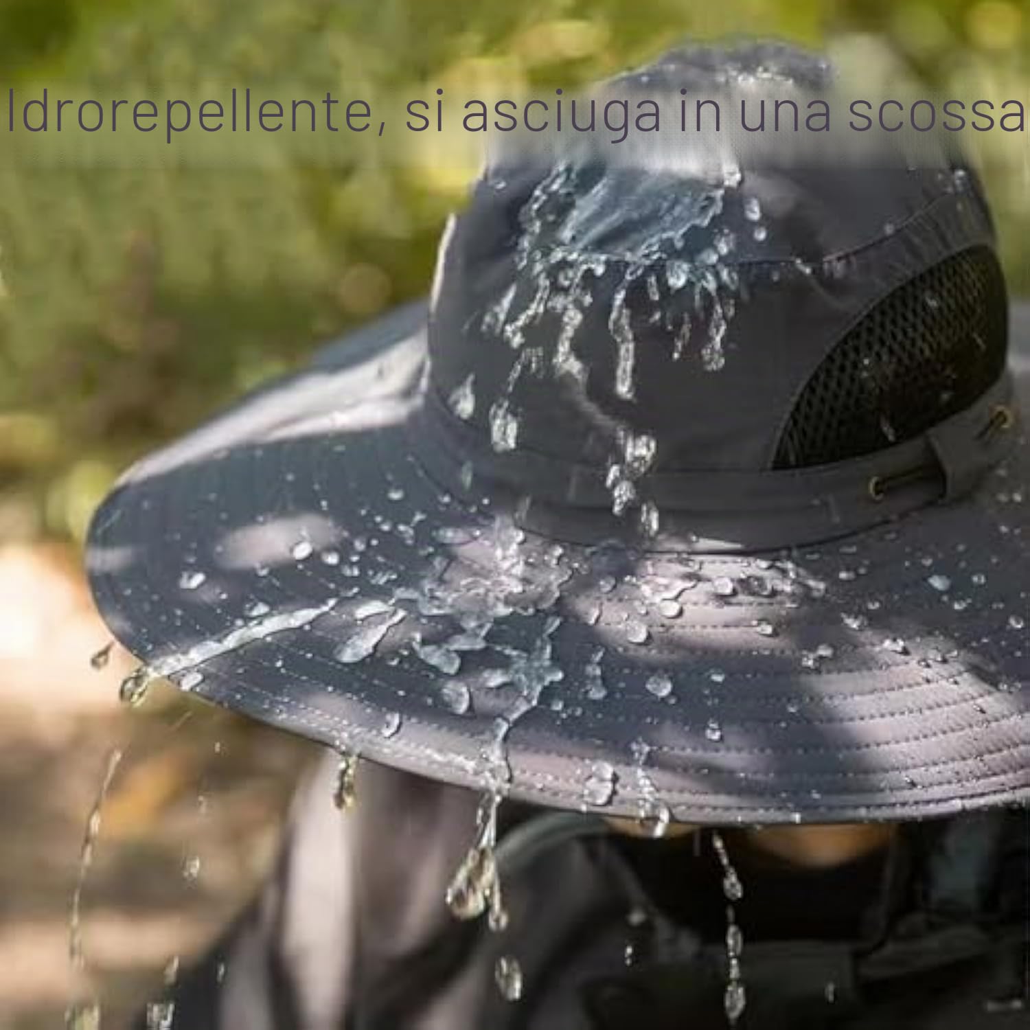 2025 New Solar Fan Outdoor Fishing Hat, Outdoor Wide Brim Sun Hat with Fans Solar Power Built in for Men Women