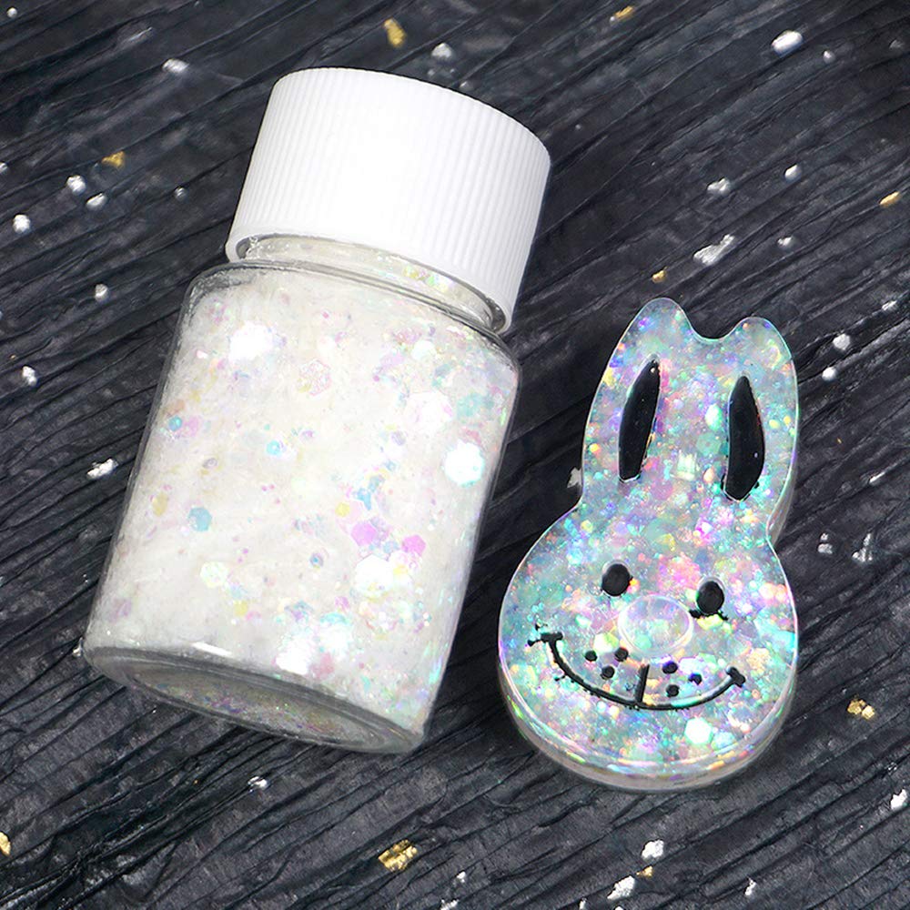 250 g kristallklares UV-Harz mit 6 x 20 g hochglänzendem holografischem Glitzer, 100 Goldfolienpapier, kein Sinkage + Mini-UV-Lampe + flüssige Pigmente Farbstoffe für DIY Harz Handwerk Harz