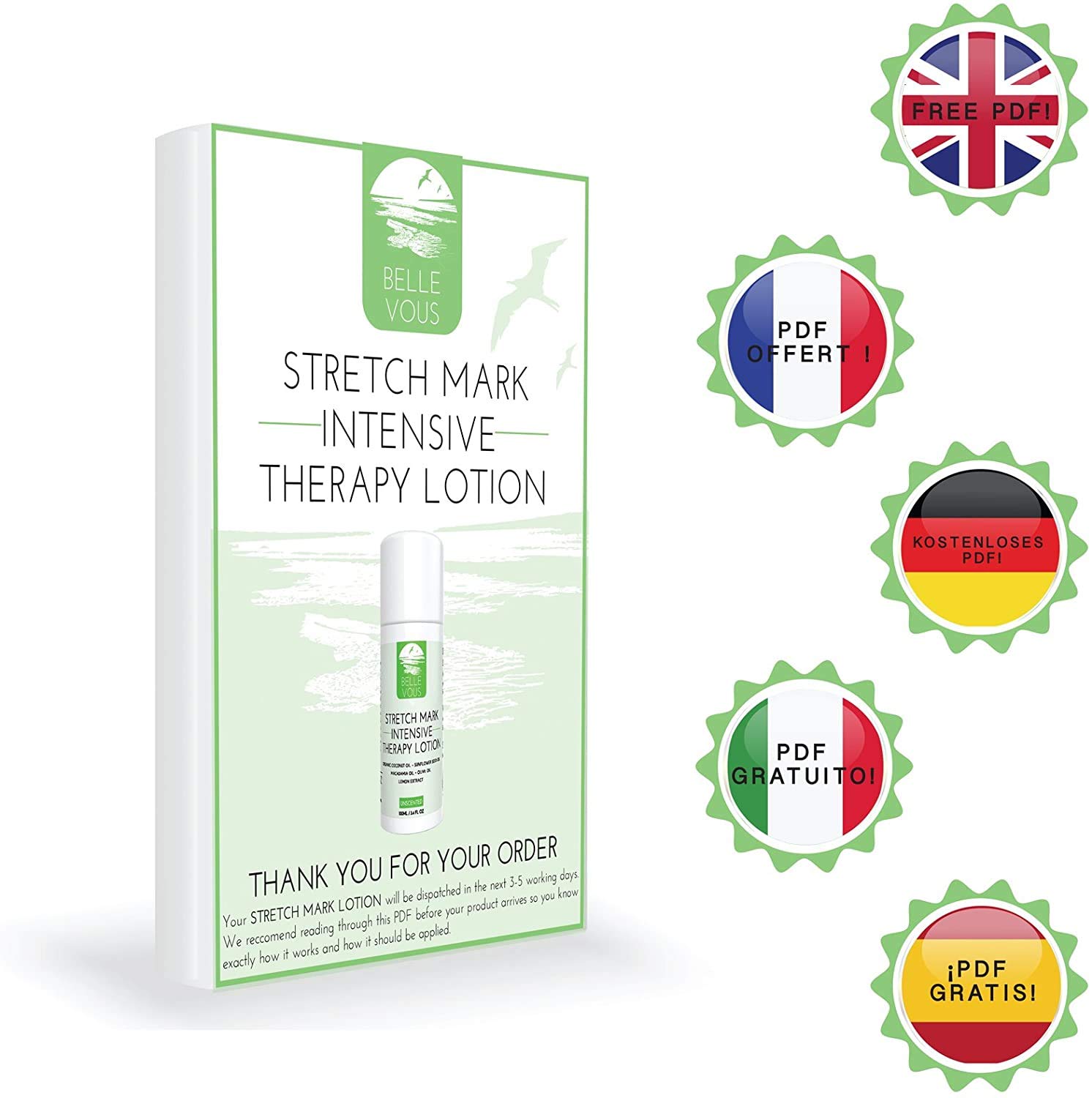 Buy Stretch Mark Lotion (100ml) Scars and Pregnancy Stretch Mark