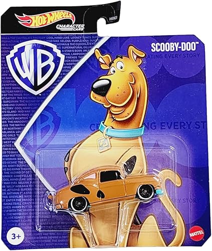 Miniatura 2 de Hot Wheels Warner Bros DC Scooby and Looney Tunes - Juego completo de 6 vehículos fundidos a presión de HKV23-956E