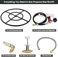 Vista 3 de Stanbroil kit de instalación de anillo para fogatas.