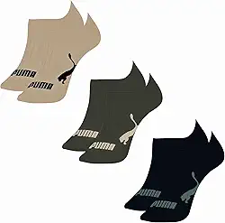Kit 3 Pares Meia Puma Soquete Sapatilha Invisível Respirável Original