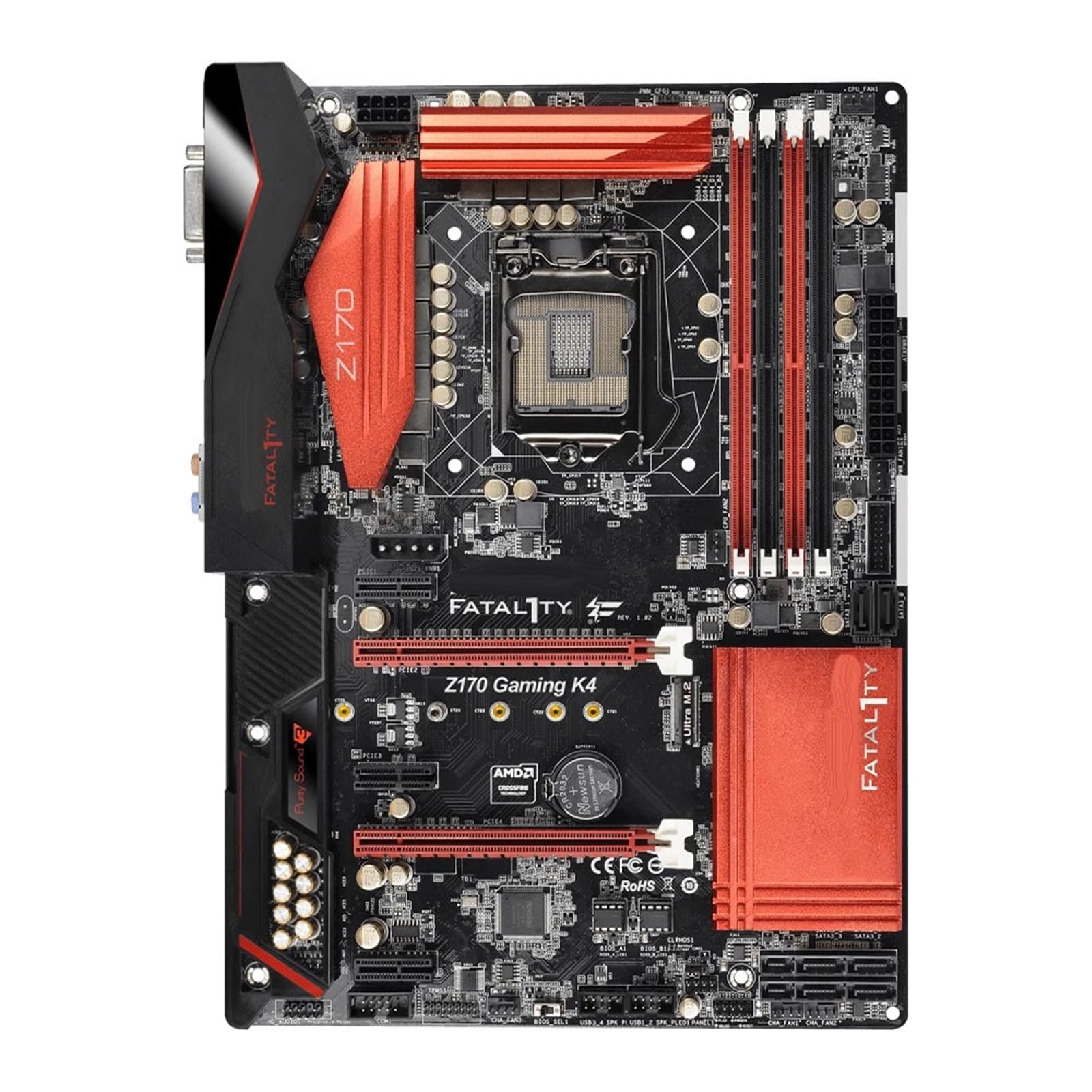 Placa Madre Fit For ASRock FATAL1TY Z170 Gaming K4