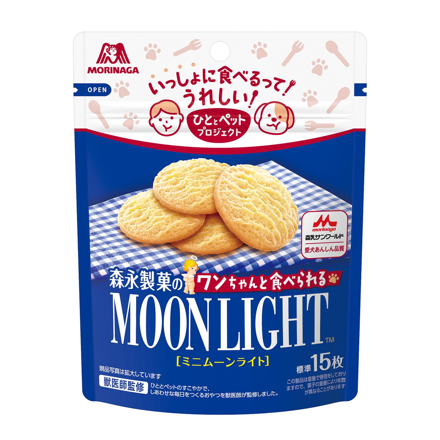 森永製菓 ミニムーンライトwithドッグ 34g×6袋