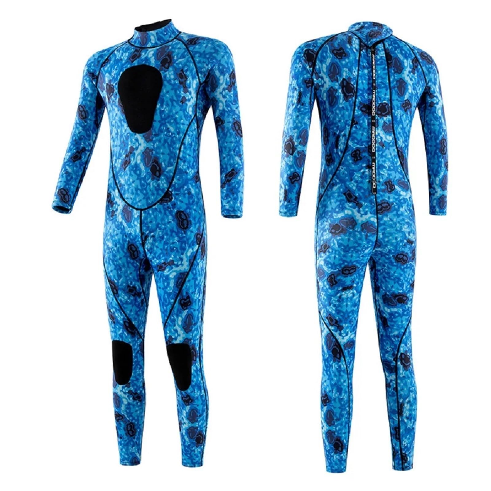 Muta Sub Mute da pesca subacquea da 3 mm Mute in neoprene Pesca Immersioni Surf Snorkeling Kayak Mimetiche Adulto Corpo intero Termico Mantieni caldo