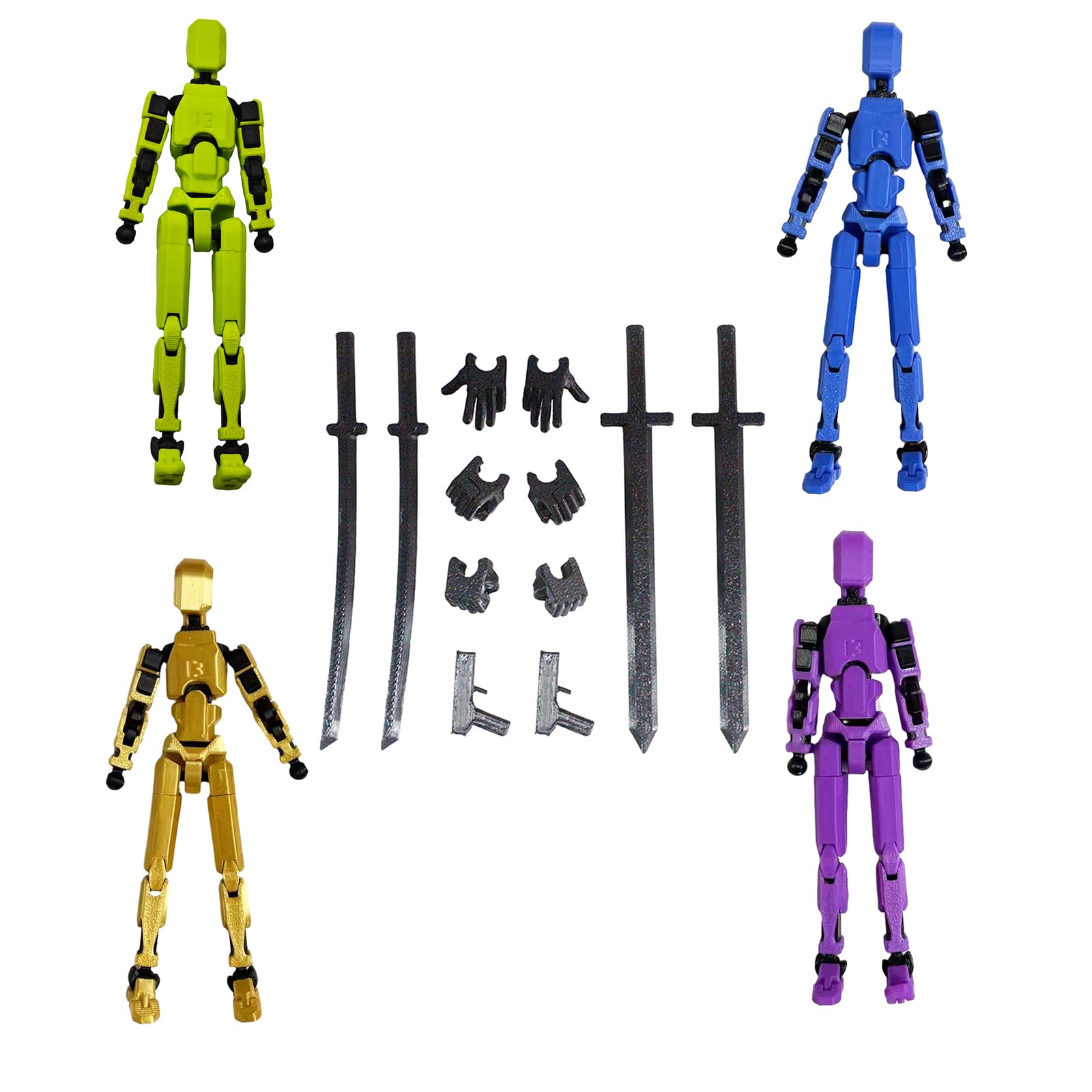 Amazon.co.jp: YAMSLAM 3Dプリントマルチジョイント可動ロボット