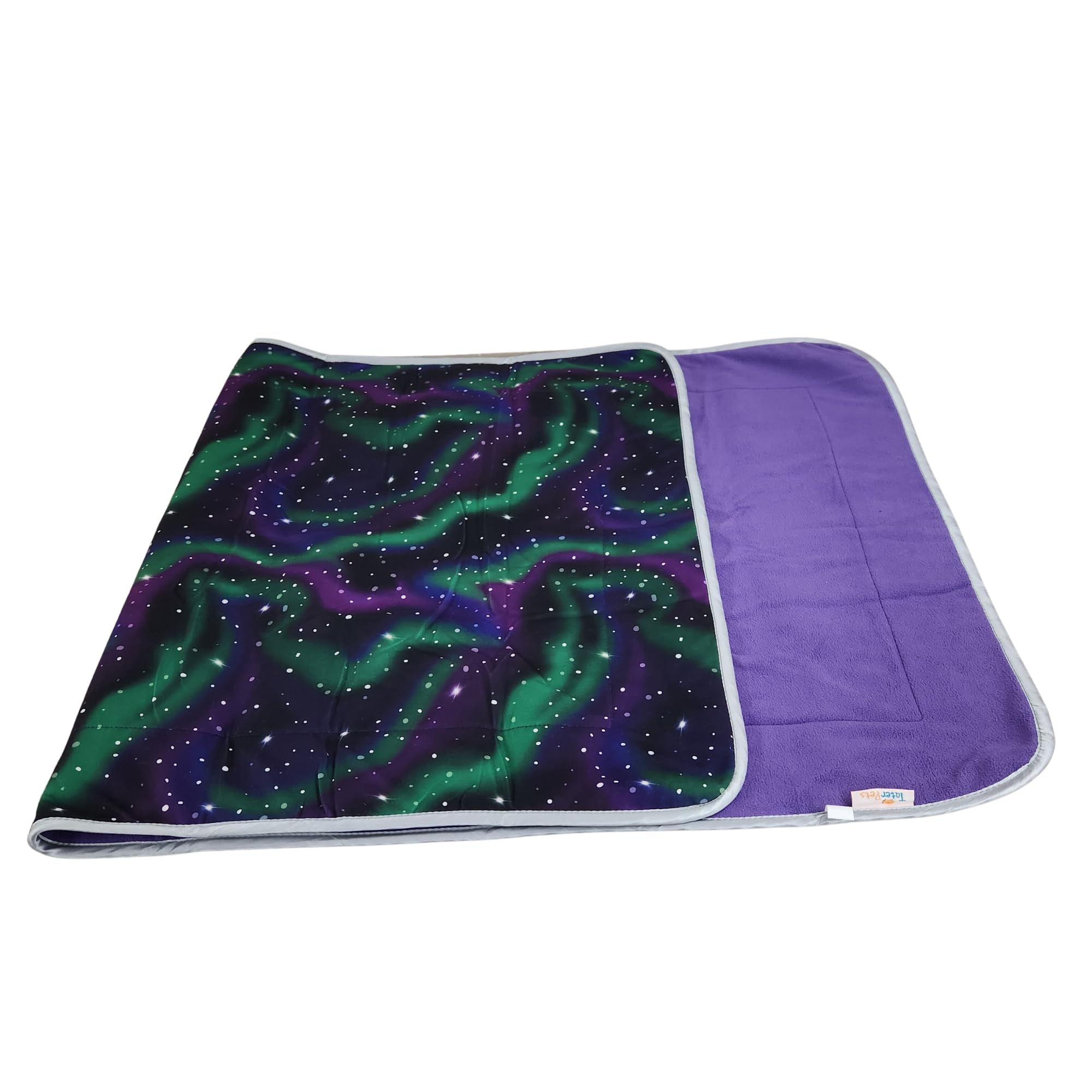 Tater Pets Guinea Pig Fleece Cage Liner - Tidy Mat - Lap Pad - Corner Pad - Absorbent - Machine Washable - for Guinea Pigs and Hedgehogs (Northern