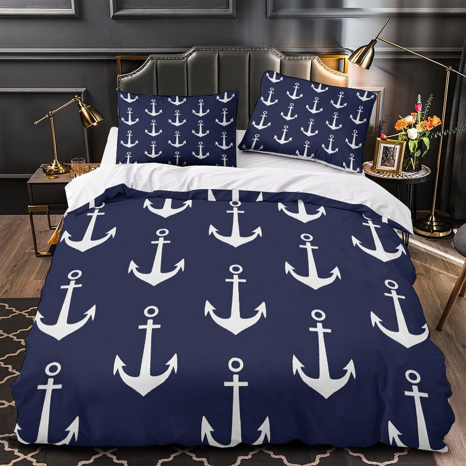 Parure de lit renard fantastique housse de couette grand confort, cadeau idéal pour couple