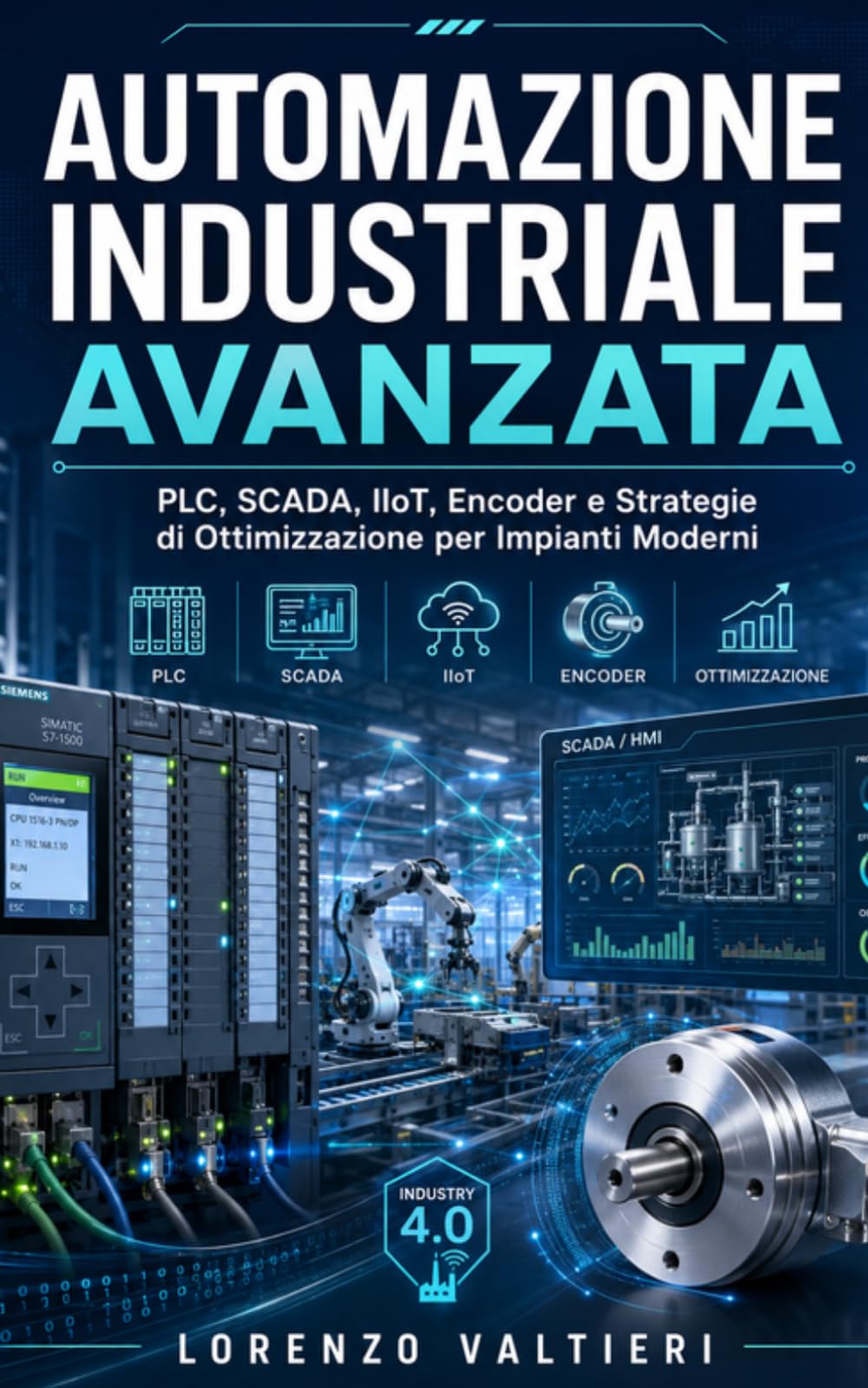 Automazione Industriale Avanzata: PLC, SCADA, IIoT, Encoder e Strategie di Ottimizzazione per Impianti Moderni