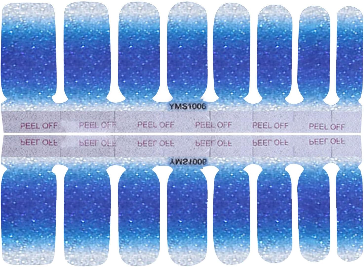 French Tip Nail Guides Stainless Decal Strips Nail Nail Sets Sticker Gradient Color