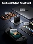 JSAUX 45W USB C Wall Charger for Steam Deck Charger with 10FT Cable, Type C PD 3.0 Fast Charger USB C Power Compatible with Steam Deck Switch/OLED, iPad, iPhone 17&16&15 Series, Samsung S25/S24/S23