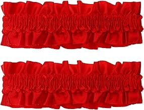 PENTA ANGEL Men Armband Garter 2Pcs 20s Anti Slip Stretchy Sleeve Shirt Holder Roaring Garters Belt for Women Party Costume…