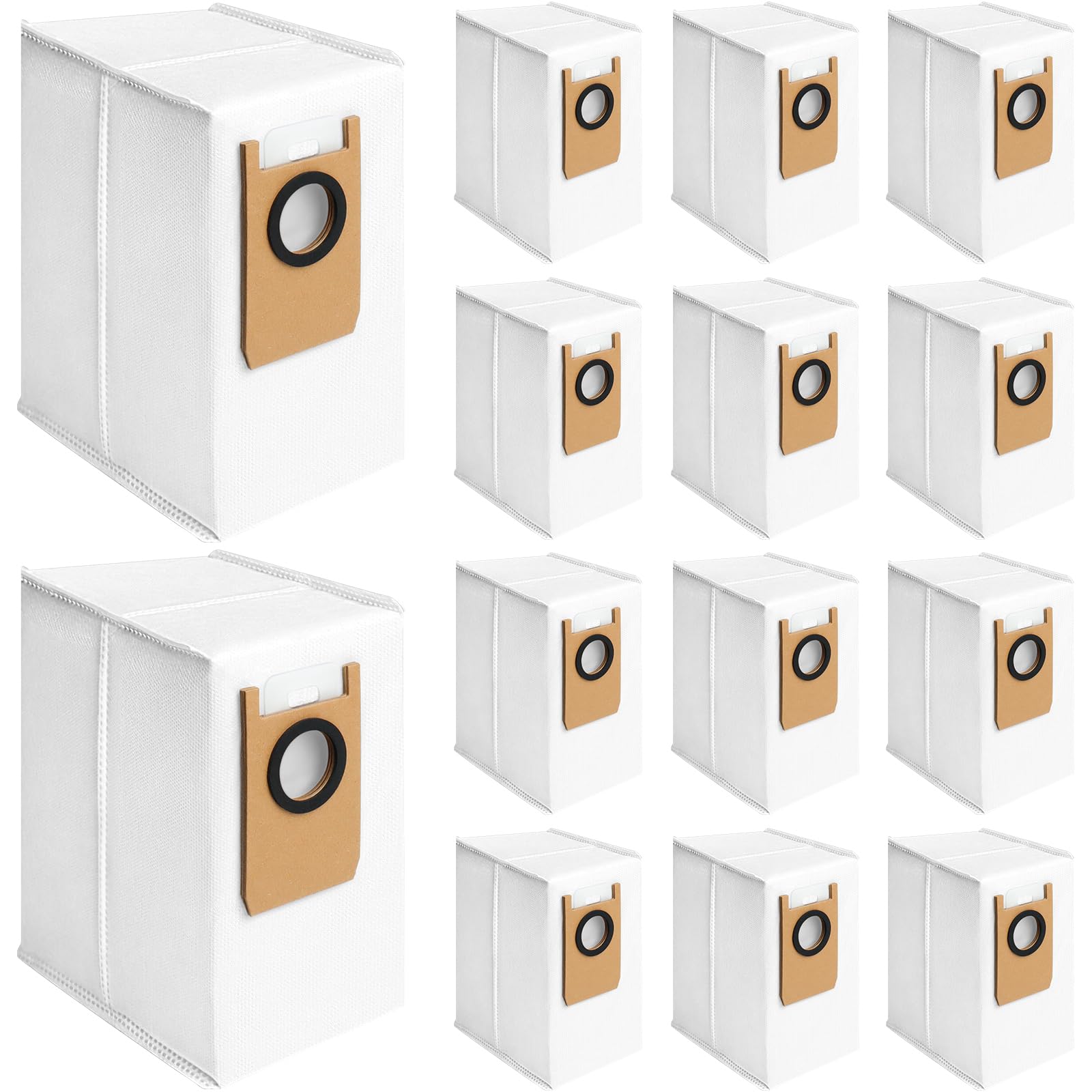 14-Pack Replacement Dust Bags Compatible with for Eufy S1, S1 Pro Omni Robot Vacuum Cleaner, Large Capacity Dirt Disposable Vacuum BagsThe Forest Stewardship Council