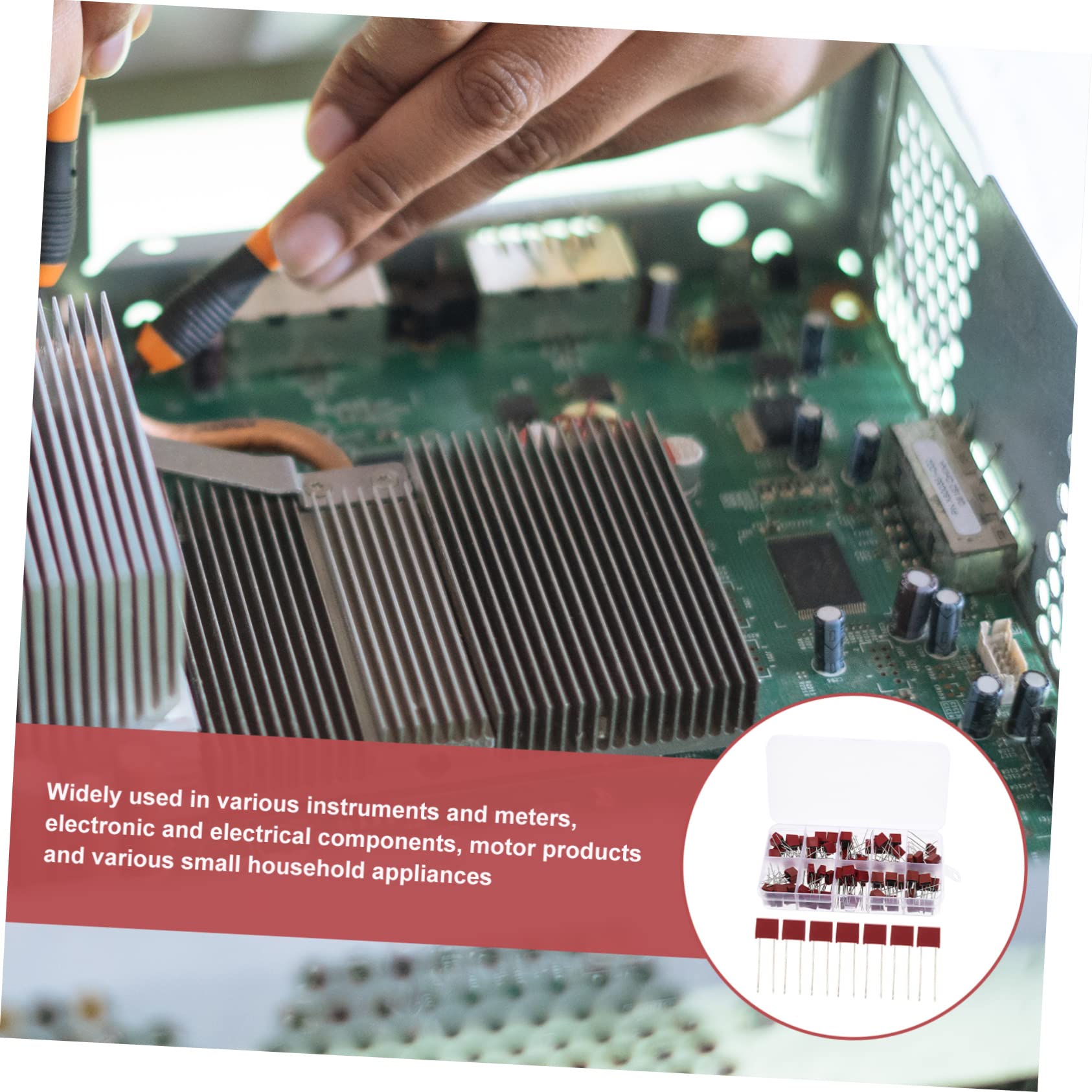 SHINEOFI 3 Set Fusibili Lenti Fusibili Ampere Variabili Confezione da Resistente per Elettrici e Automotive