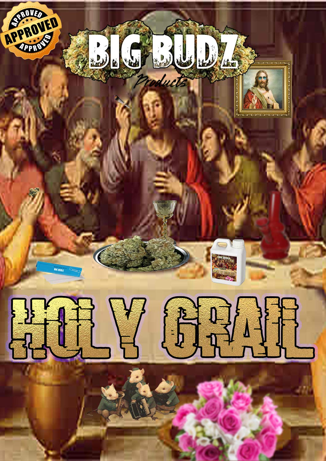 BIGBUDZ ROCKHARD HOLY GRAIL │ 1 LITRE │ NUTRIENT