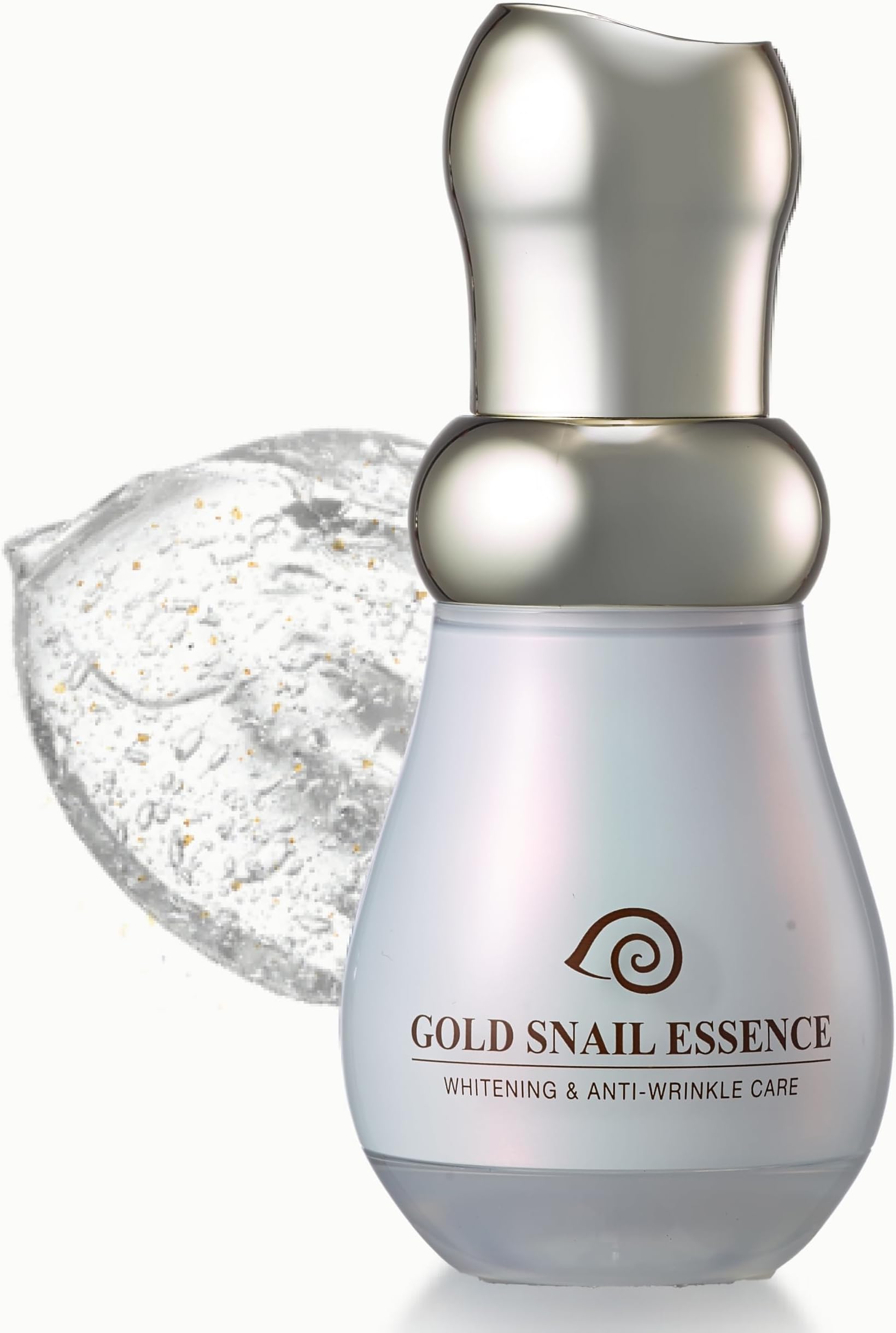 Gold Snail Essence 45 ml - 24K Gold and Smail Extract Essence, K Beauty Korean Skincare, Anti Wrincle and Dull Skin Care, Improves Skin Radiance, Calming, Skin Brightening, Deep Hydrating Essence