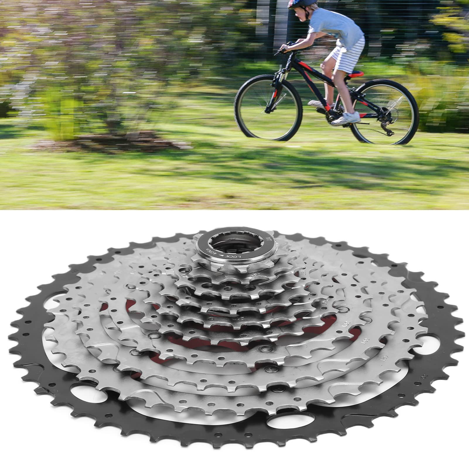 Wolnobieg rowerowy z 10 prędkościami, do rowerów wyścigowych, lekka kaseta, odporność na zużycie, wysoka kompatybilność, płynne przesuwanie, trwała konstrukcja, łatwa instalacja