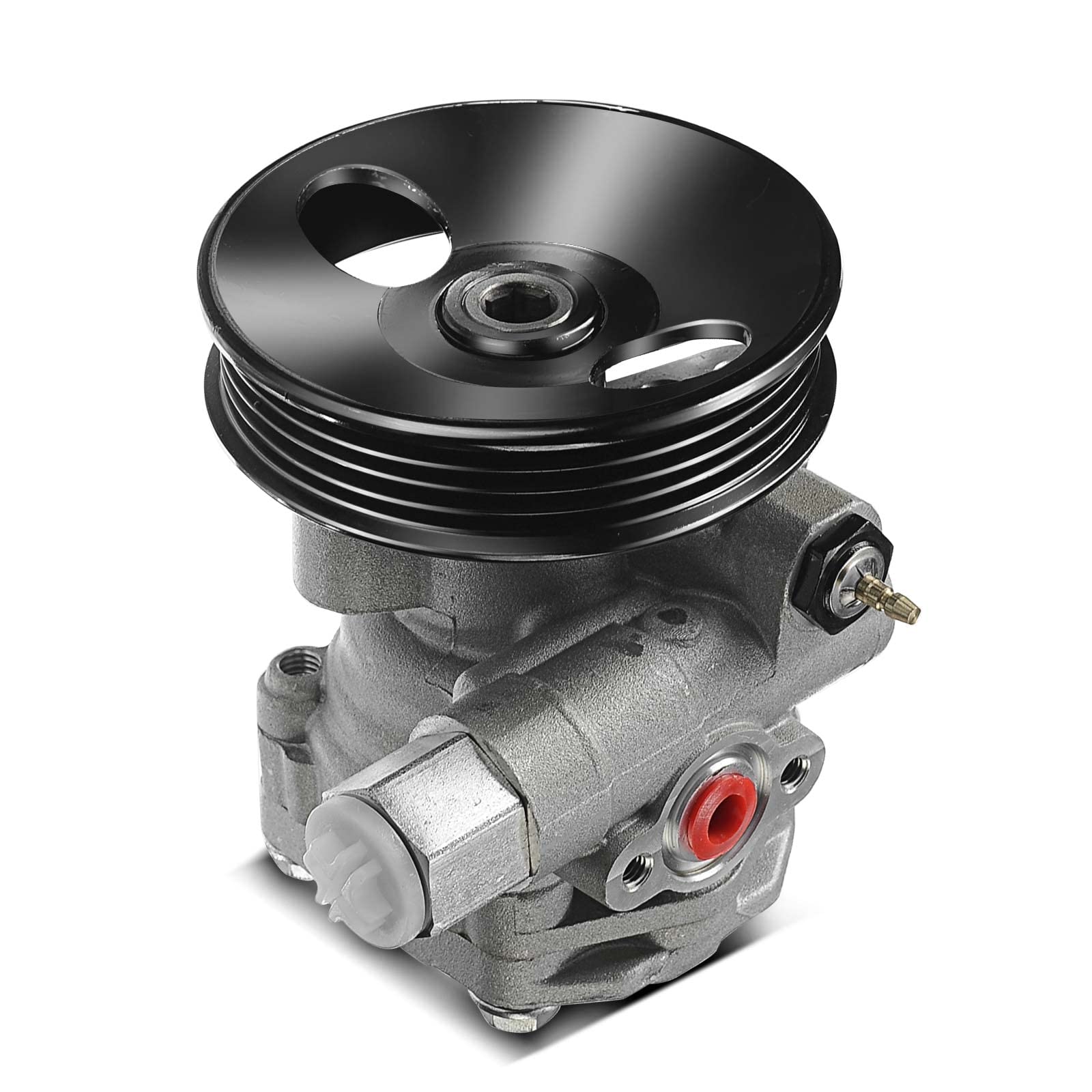 YHTAUTO Power Steering Pump with Pulley 