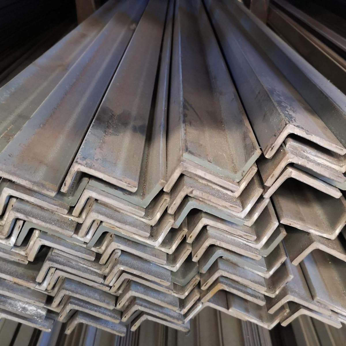 MP Metalli Barra in ferro liscio profilo a L angolare 50x30 mm spessore 5 mm 3 mt 3000 mm