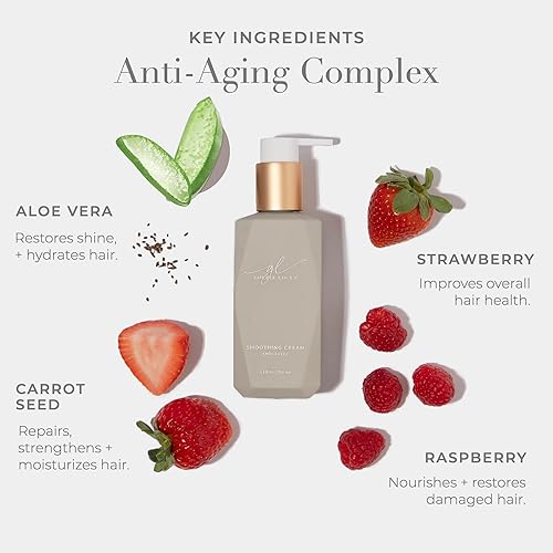 Miniatura 6 de Goldie Locks Crema suavizante antiencrespamiento  Mejora la fuerza y elasticidad del mechón  Bloquea el encrespamiento para un brillo brillante