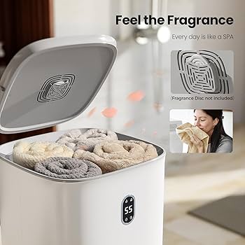 Amazon.com: AGLUCKY Towel Warmer for Bathroom, 25L Large
