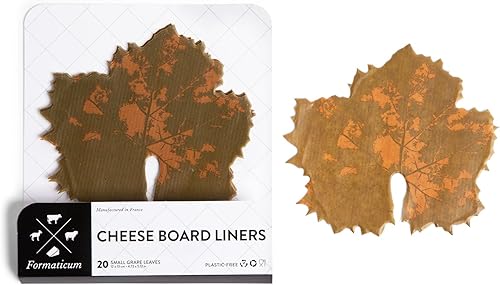 Formaticum - Papel de revestimiento de tabla de quesos - Papel de regalo de alimentos para tablas de embutidos y servir queso, mantiene el queso Formaticum - Papel de revestimiento de tabla de quesos - Papel de regalo de alimentos para tablas de embutidos y servir queso, mantiene el queso