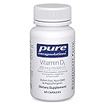 Pure Encapsulations Vitamin D3 250 mcg (10,000 IU) - Supplement to Support Bone, Joint, Breast, Heart, Colon & Immune Health - with Premium Vitamin D - 60 Capsules