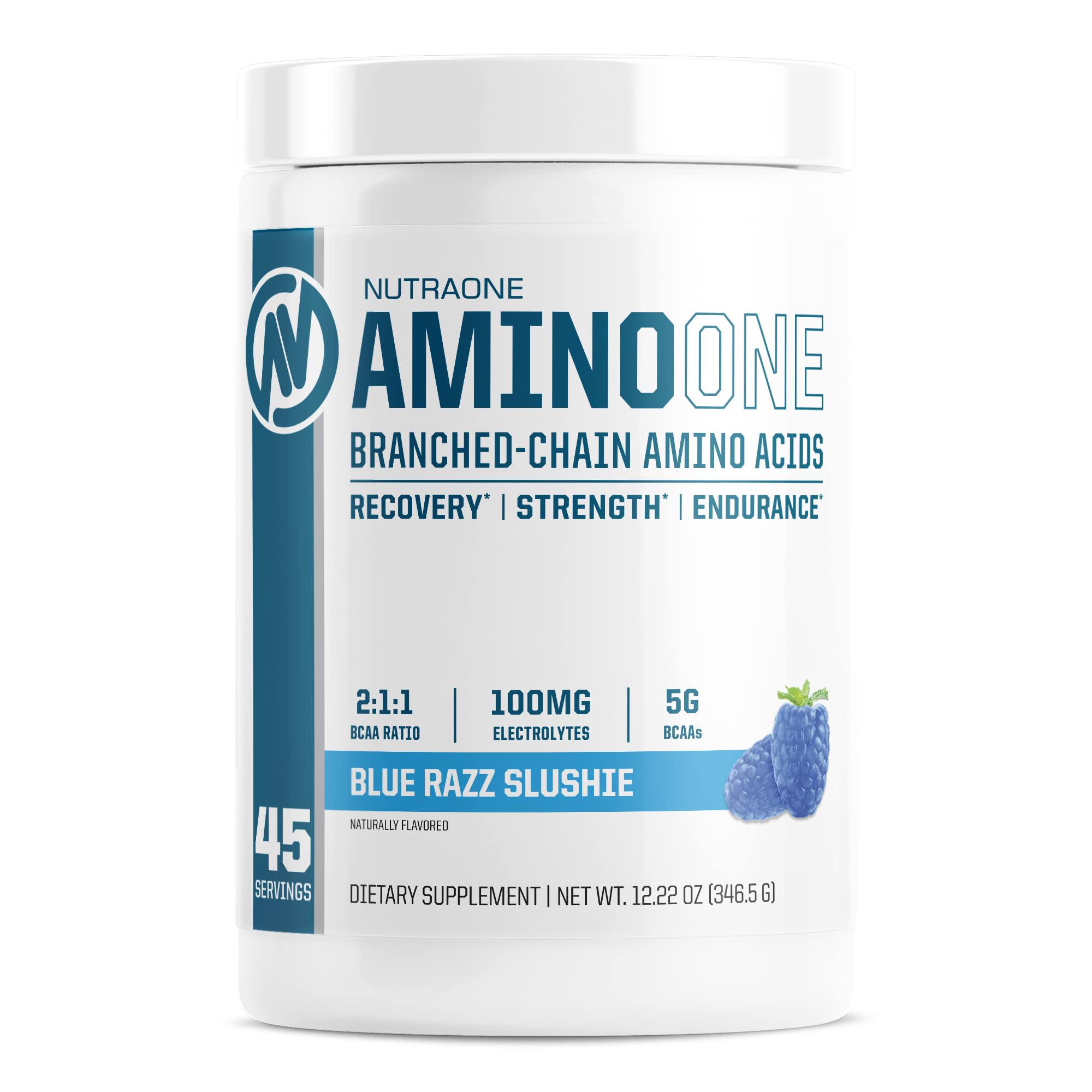 NutraOneAminoOne Blue Raz Slushie (45 Servings)