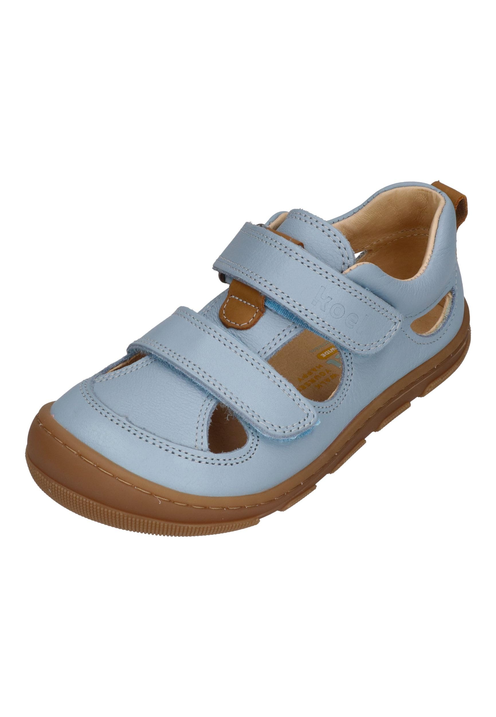 KOEL Extraweite Barefoot Kinder Sneakers KATO W II celeste