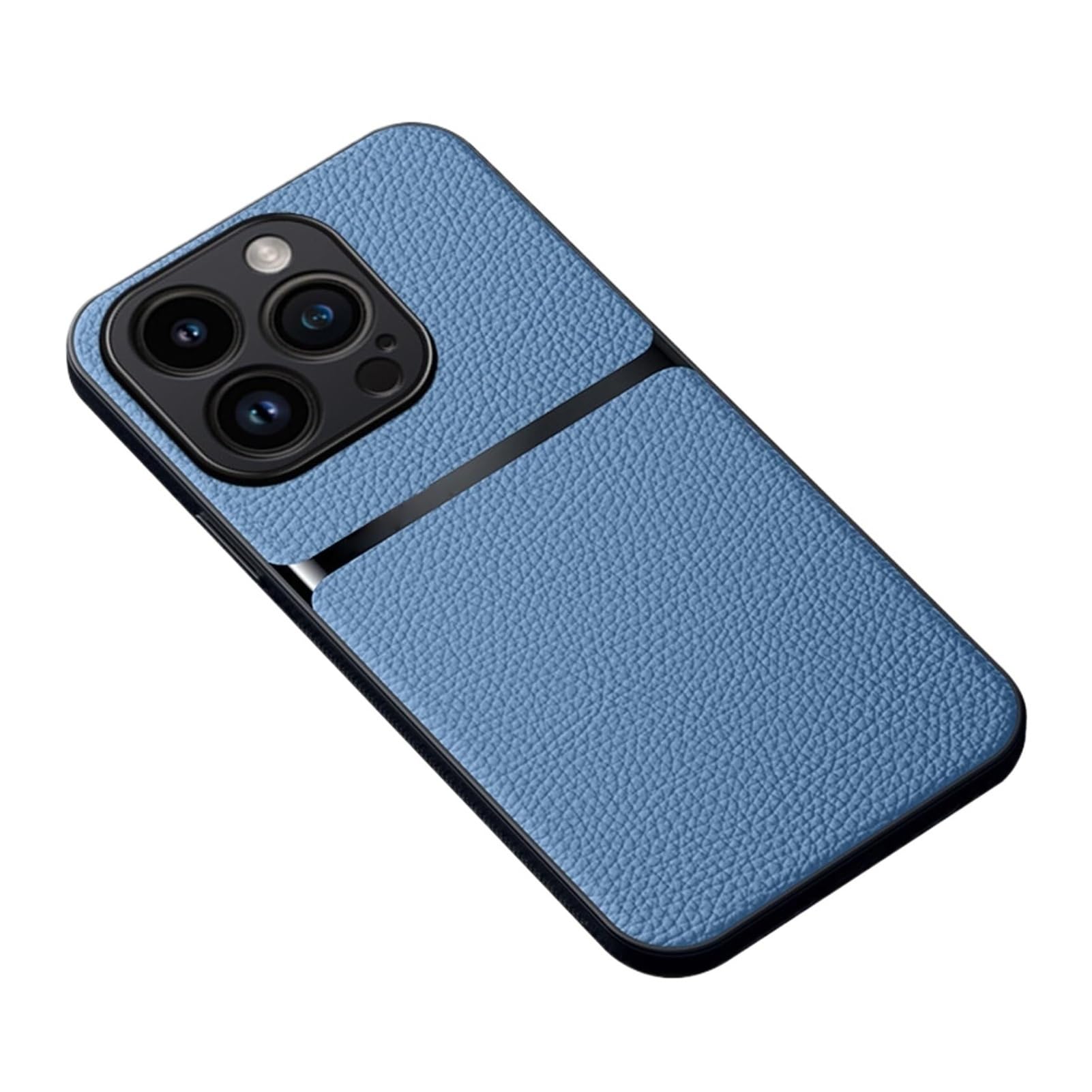 Coque souple antichoc iPhone 16 Plus cuir magnétique housse mince