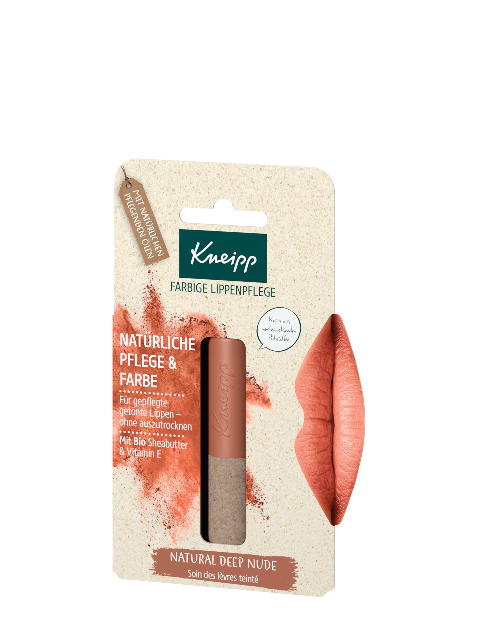 Lippenpflege Kneipp Natural Deep Nude 3,5g Bio…