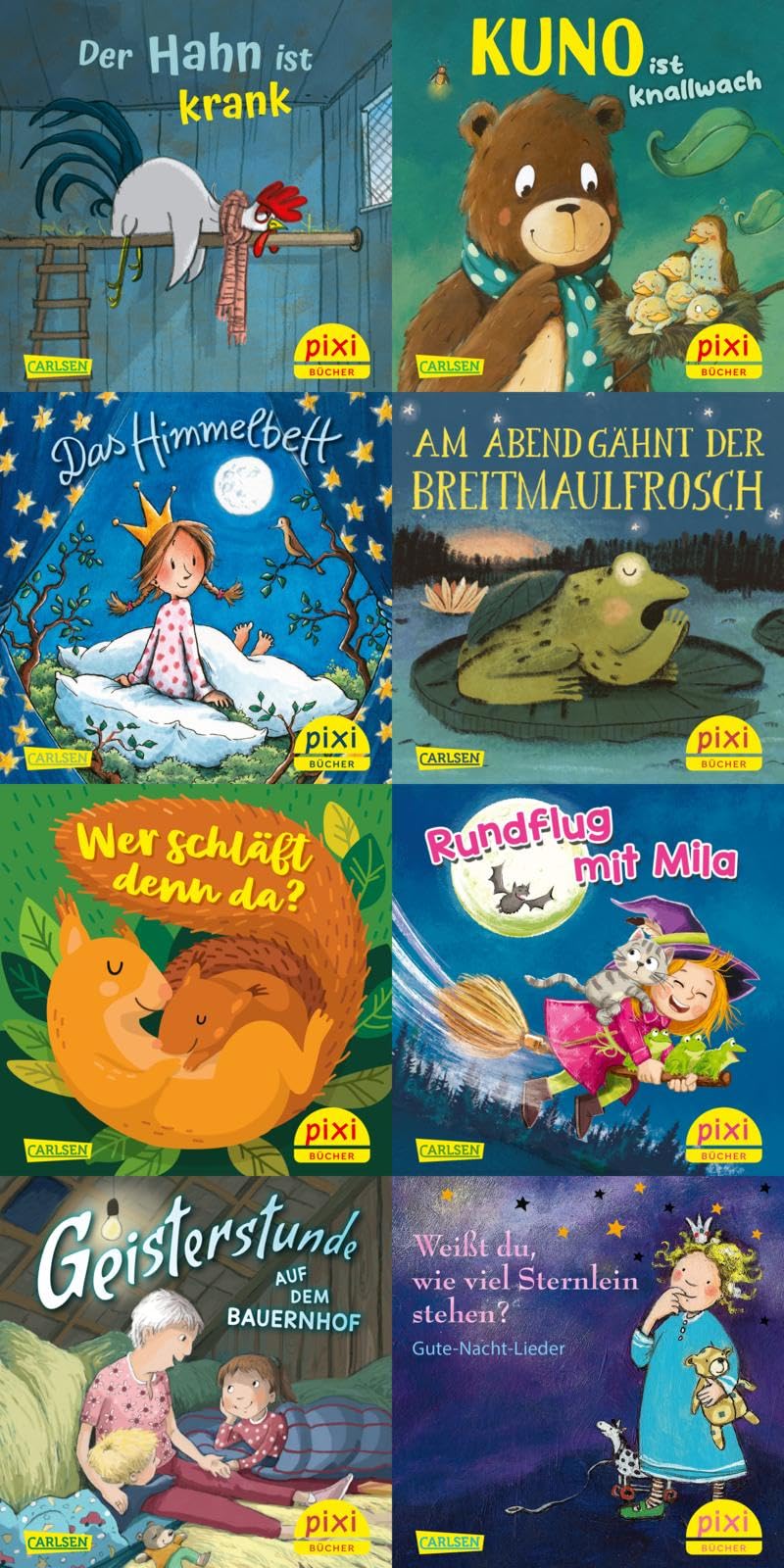 語学+参考書 PIXI-Buecher. Serie 145. Pixis grosse Welt der Tiere. 64 Exemplare a Euro 095 pixi-8er-set-306-pixis-