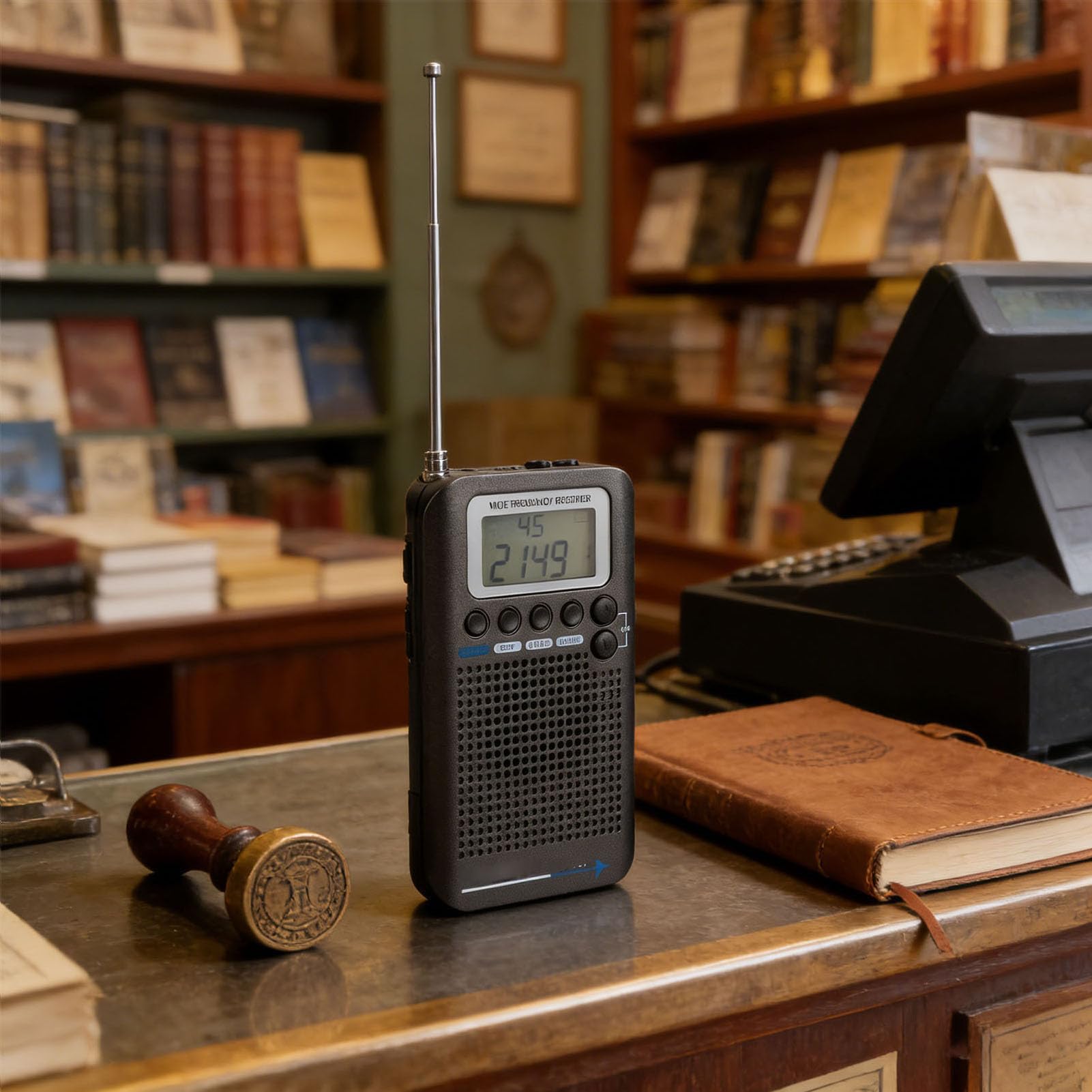 Amazon | Jectse エアバンドラジオ受信機、AM FM CB SW VHFフルバンド