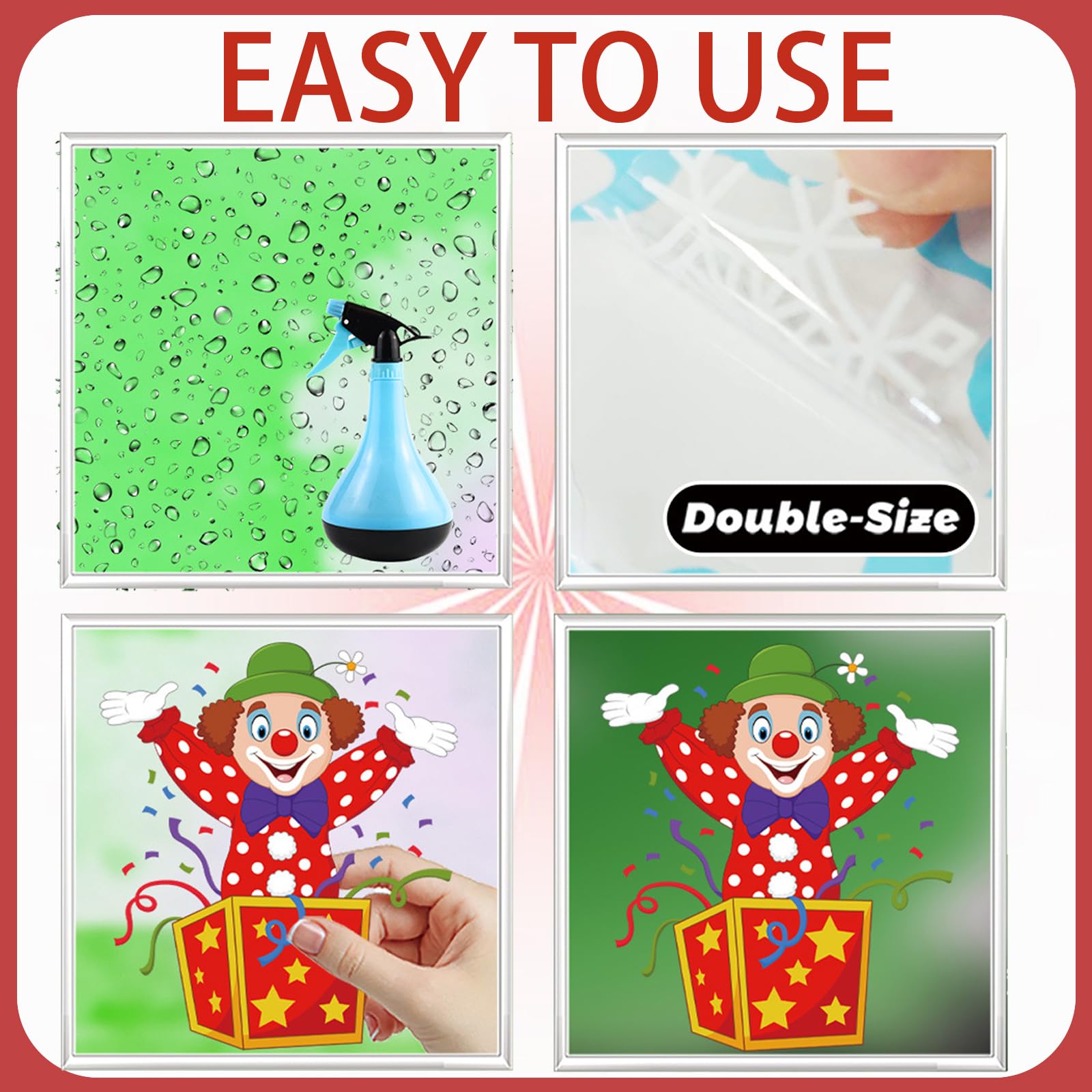 Raamstickers Alaaf Carnaval masker is een leuke set voor de Carnaval