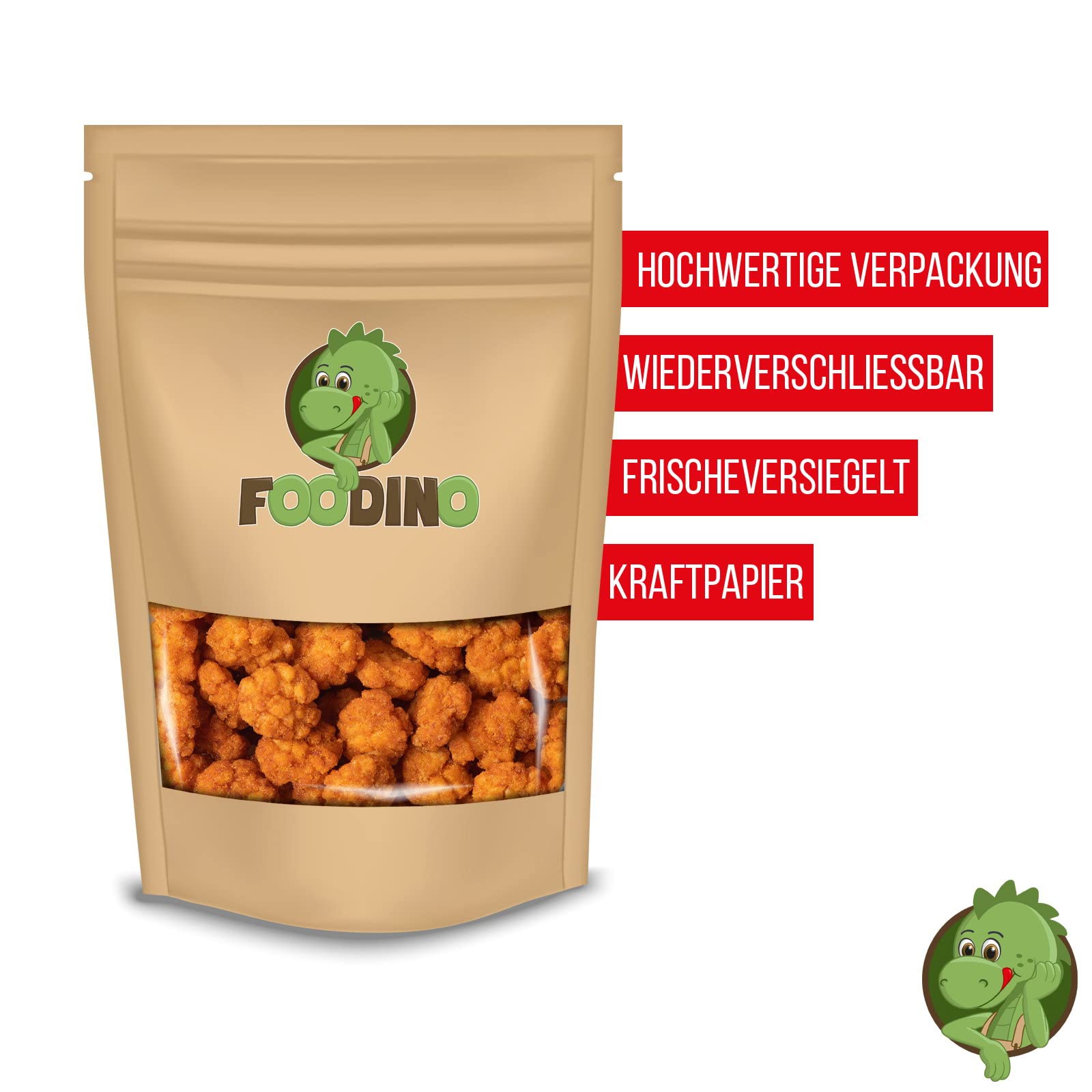 Reiscracker scharf asiatisches Reisgebäck Knabberei super Snack 500g - 5kg chili gewürzt aromatisiert vegetarisch knusprig Reiscracker mit Sojasauce wiederverschließbar Premium Qualität FOODINO (5kg)