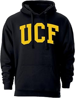 Hooded Sweatshirt for College, Classic Logo, Cotton/Poly Blend, Adult Unisex