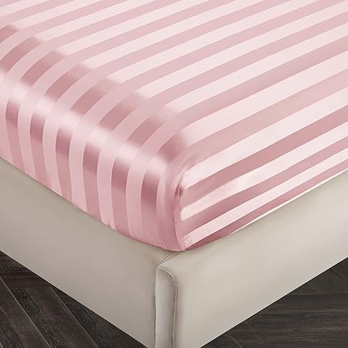 Miniatura 33 de SiinvdaBZX - Juego de sábanas de satén de tamaño individual, 3 piezas ultra sedosas, suaves, de satén verde salvia con bolsillo profundo, 1 sábana