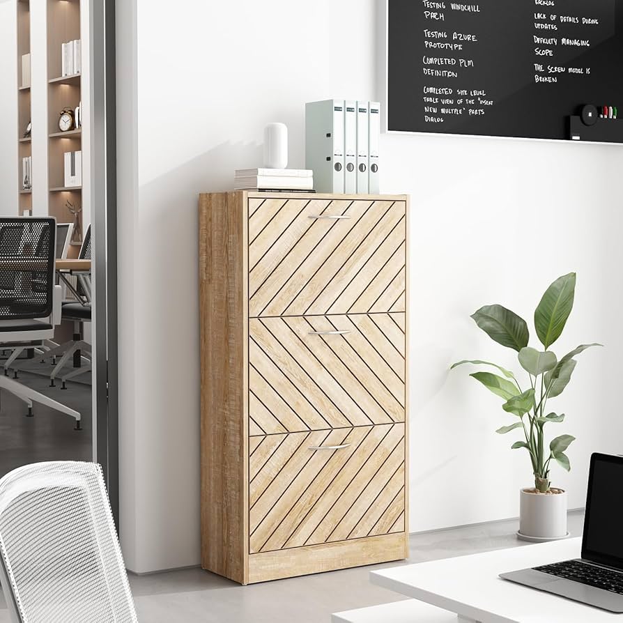 インテリア靴箱 シューズラック 玄関収納 玄関家具 3段 最大6足 靴箱 下駄箱