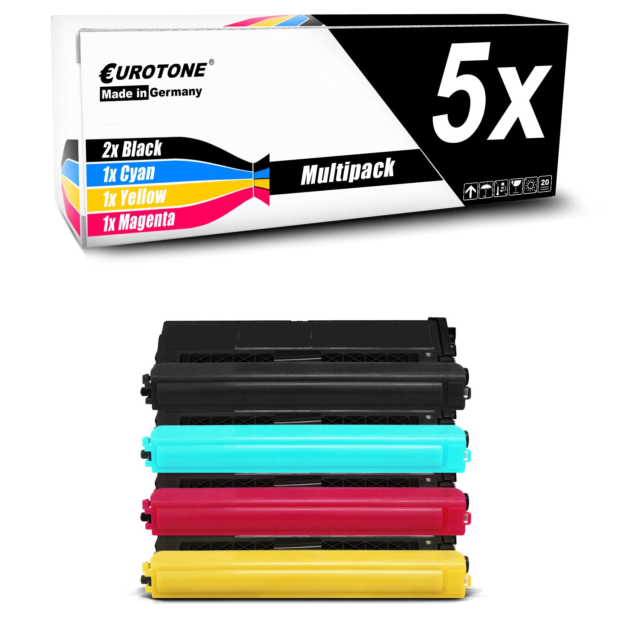 Eurotone Toner 5X toner kompatybilny jako zamiennik do Brother HL-L8260 HL-L8360 zastępuje TN-423 TN423 zestaw