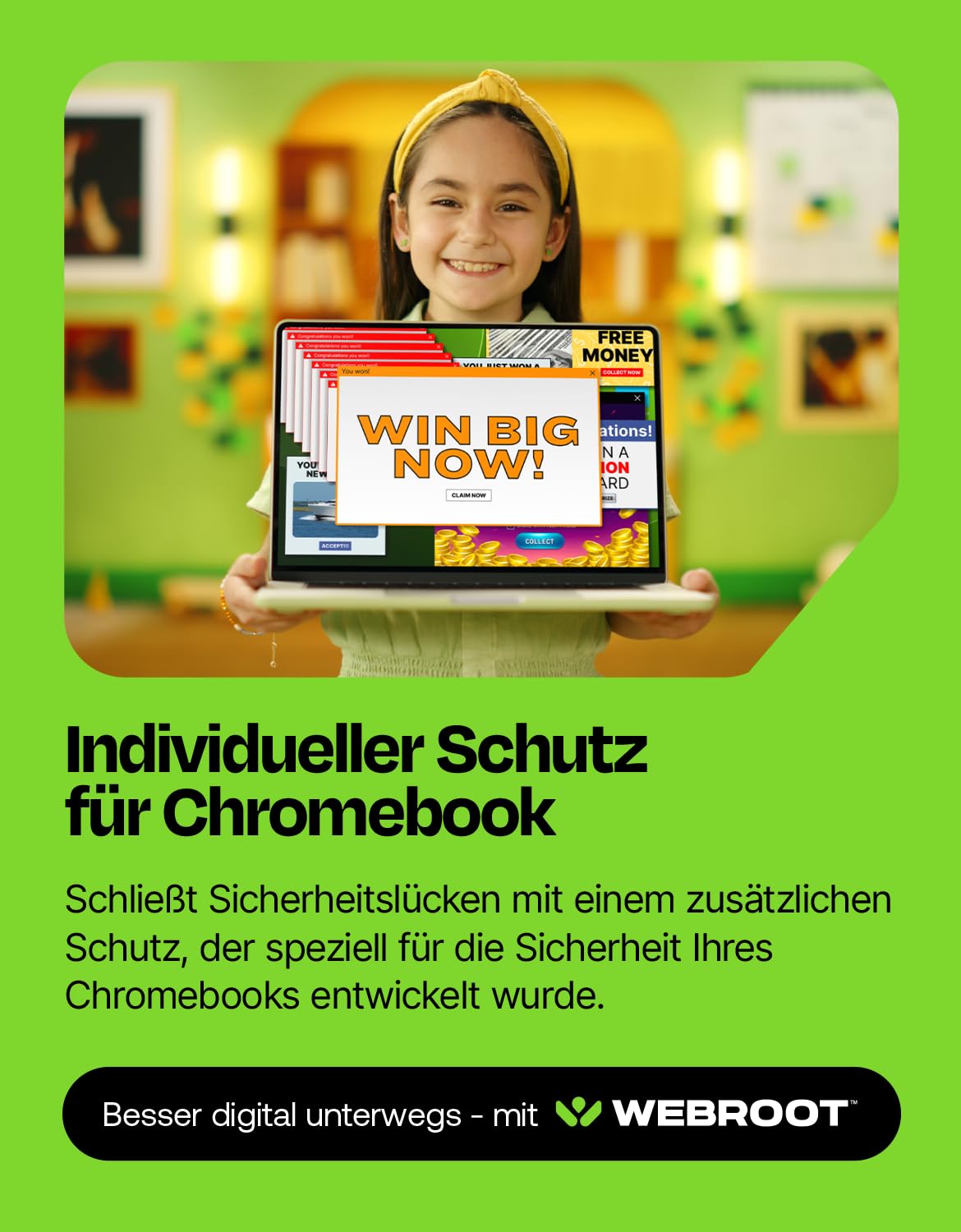 WEBROOT Internet Security Plus 2025 | + Passwort-Manager, Smartphone and Tablet | 3 Geräte | 1 Jahr | Mac/Windows/iOS/Android/Chrome | Aktivierungscode per E-Mail