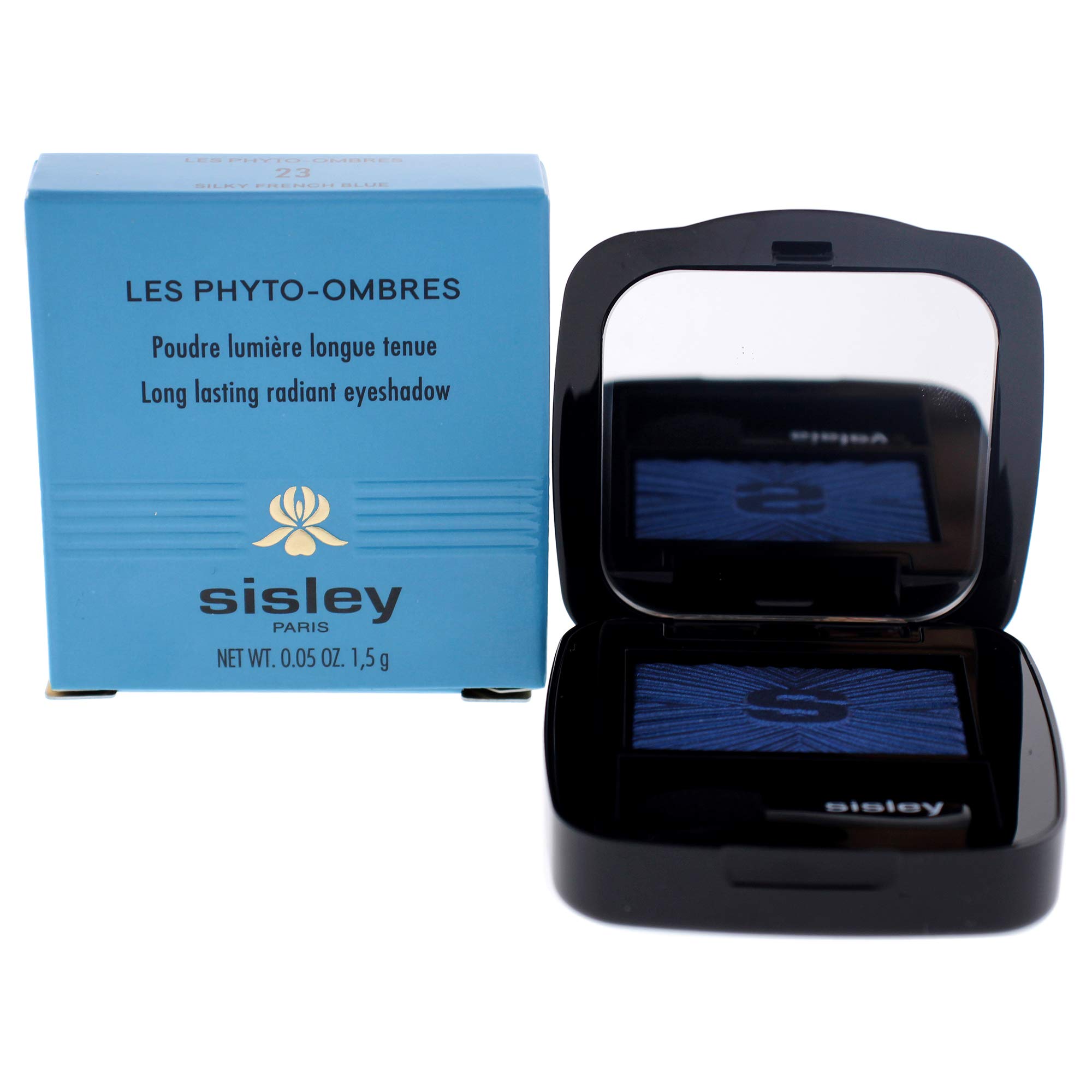 Sisley Paris Unisex PHYTO-OMBRE SOMBRA DE OJOS SISLEY PHYTO OMBRE EYE SHADOW 23 SILKY FRENCH BLUE 1UN, Negro, Standard UK