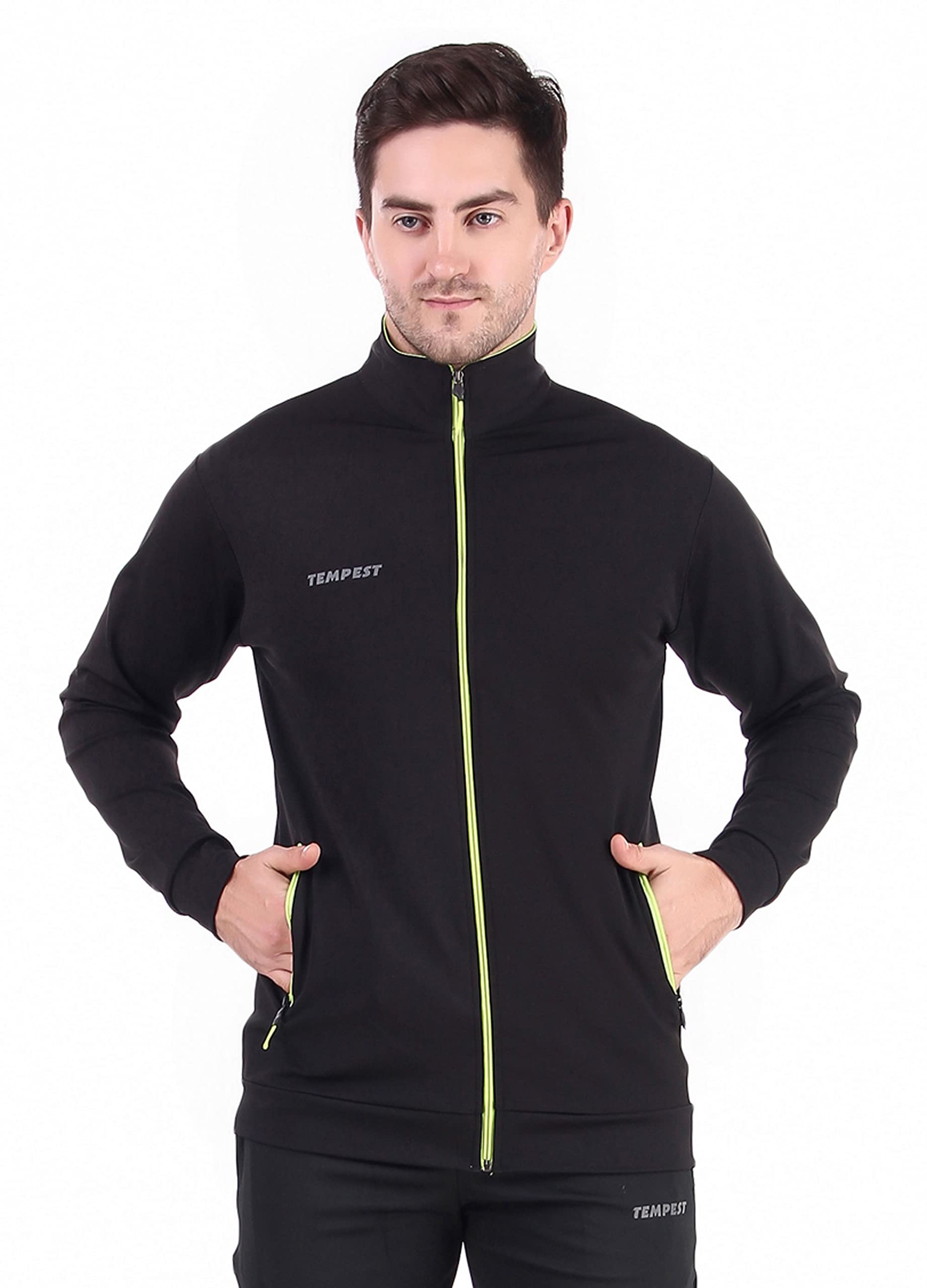 Tempest Men's Jacket | Track Jacket for Men| Men's Sports Jacket| Men's Track Tops Regular Jacket