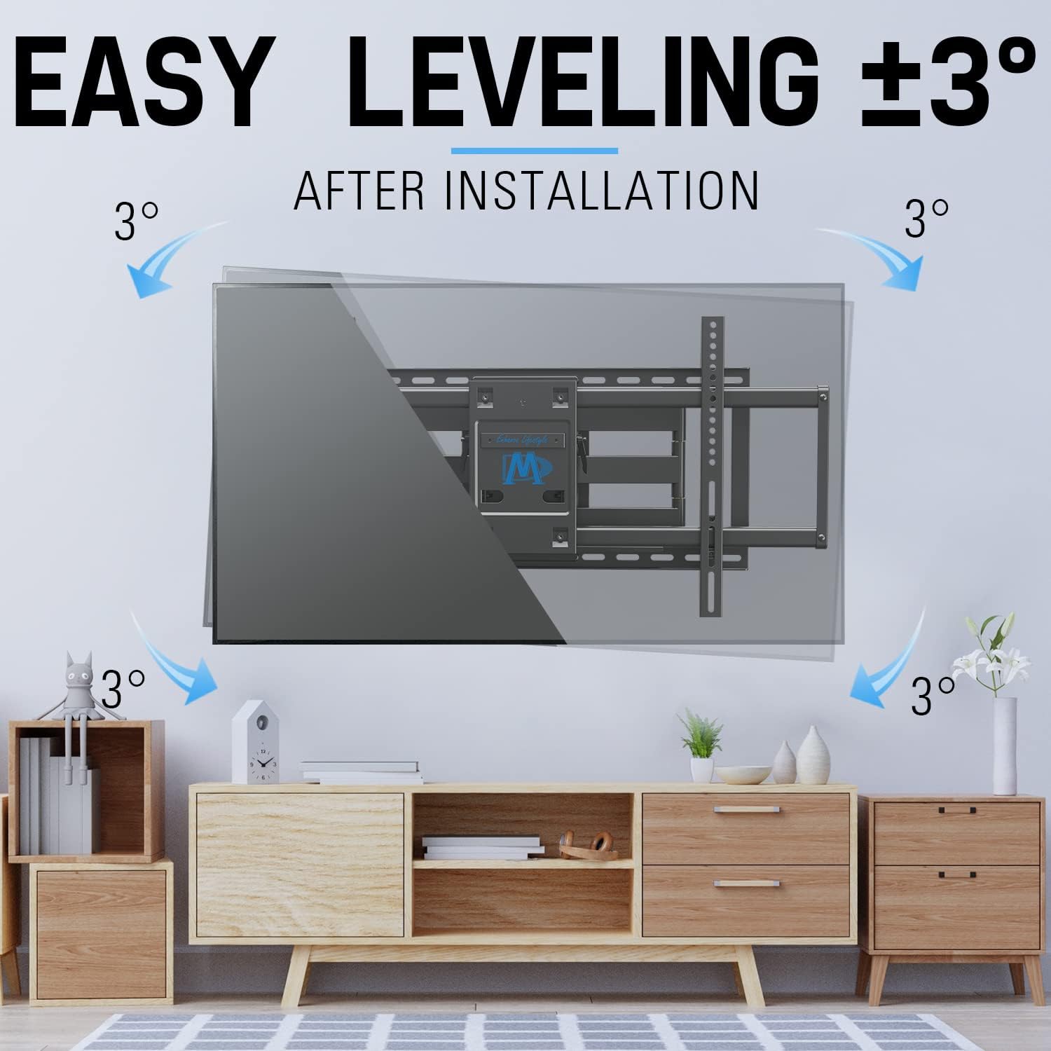 Cheap Mounting Dream TV Wall Mount Full Motion TV Mount for 42-84 TVs up to 132LBS, TV Wall Mount Swivel and Tilt, Articulating TV Mount with Max VESA 800x400mm, Wall Mount TV Bracket Fit 16-24 Wood Studs Discount 80% Mounting Dream TV Wall Mount Full Motion TV Mount for 42-84 TVs up to 132LBS, TV Wall Mount Swivel and Tilt, Articulating TV Mount with Max VESA 800x400mm, Wall Mount TV Bracket Fit 16-24 Wood Studs