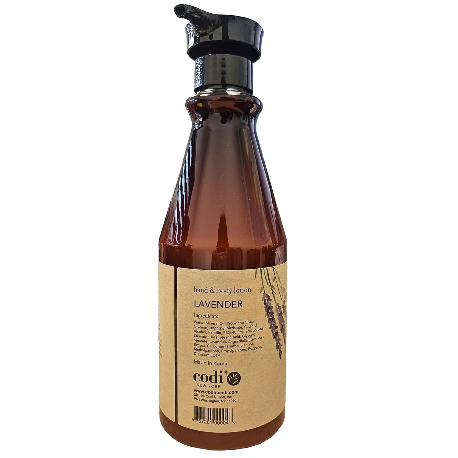 CodiNCodi Hand & Body Lotion – Jasmine & Lavender 750 ml (25 Fl Oz, 1 each) – Professional Size Moisturizer with Natural Extracts – Hydrating, Non-Greasy Formula for All Skin Types