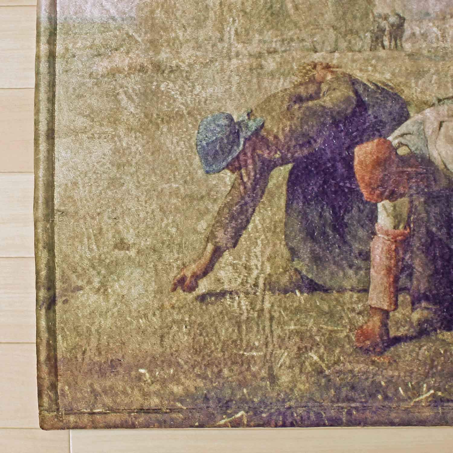 高級！大型！高級 クッション 名画 『落穂拾い』 高級！大型！高級 クッション 名画 『落穂拾い』 高級！大型！高級